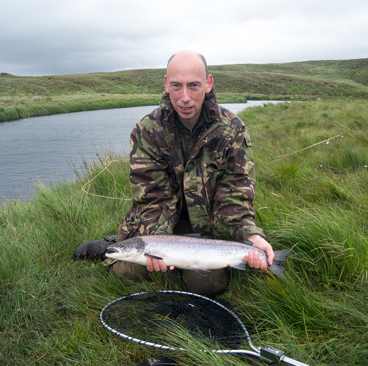 An Isle of Lewis grilse