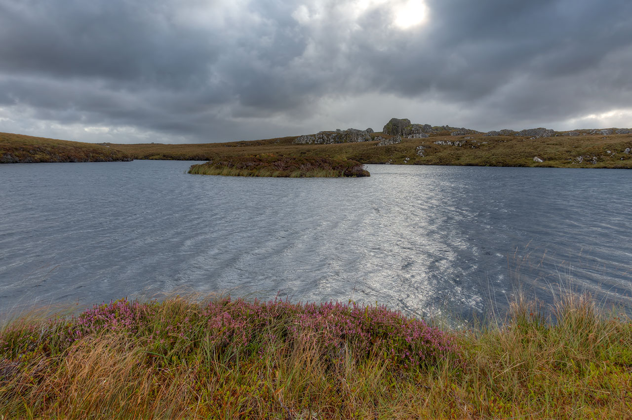 Isle of Lewis trout loch